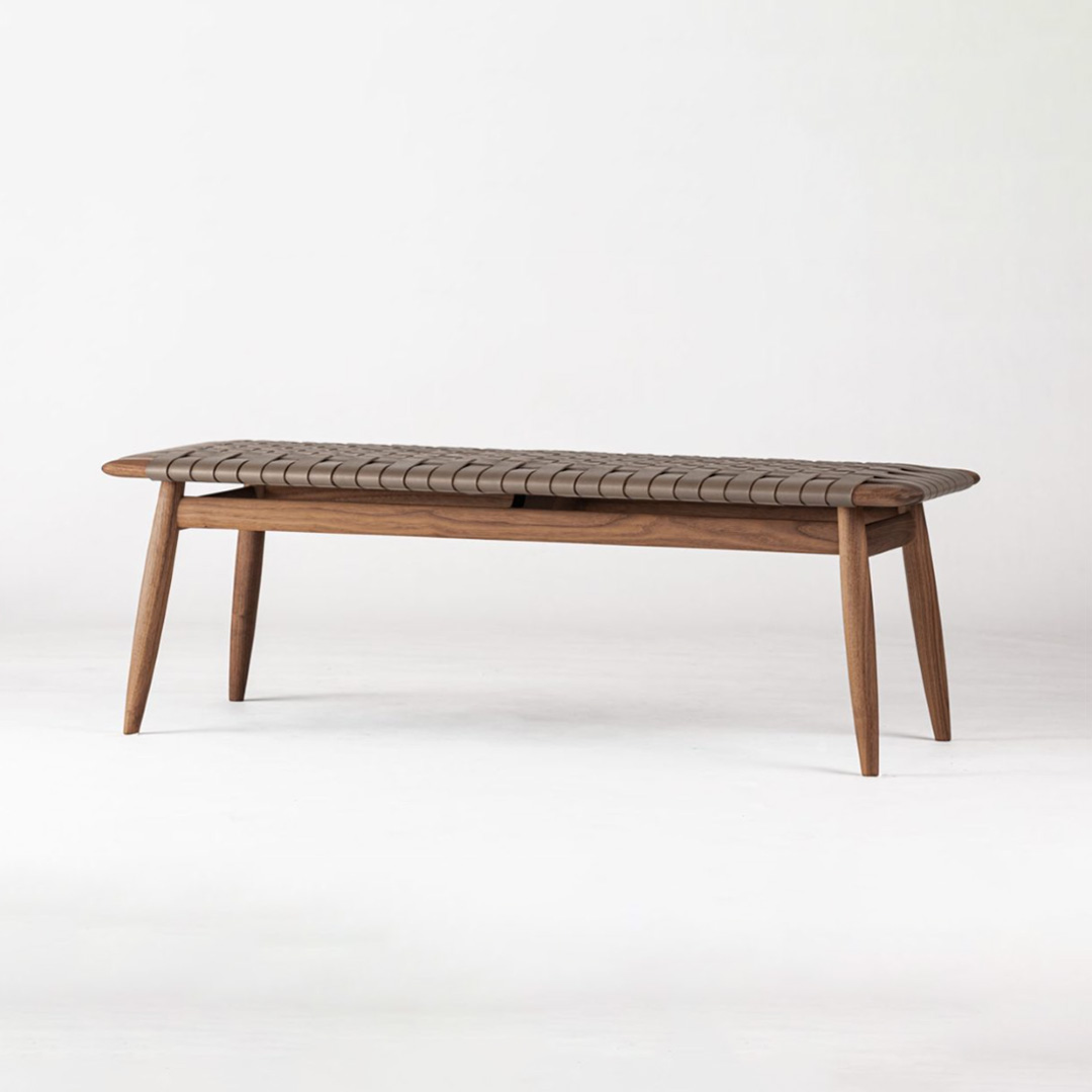MO BRIDGE BENCH W1280 TL-TG トープグレー