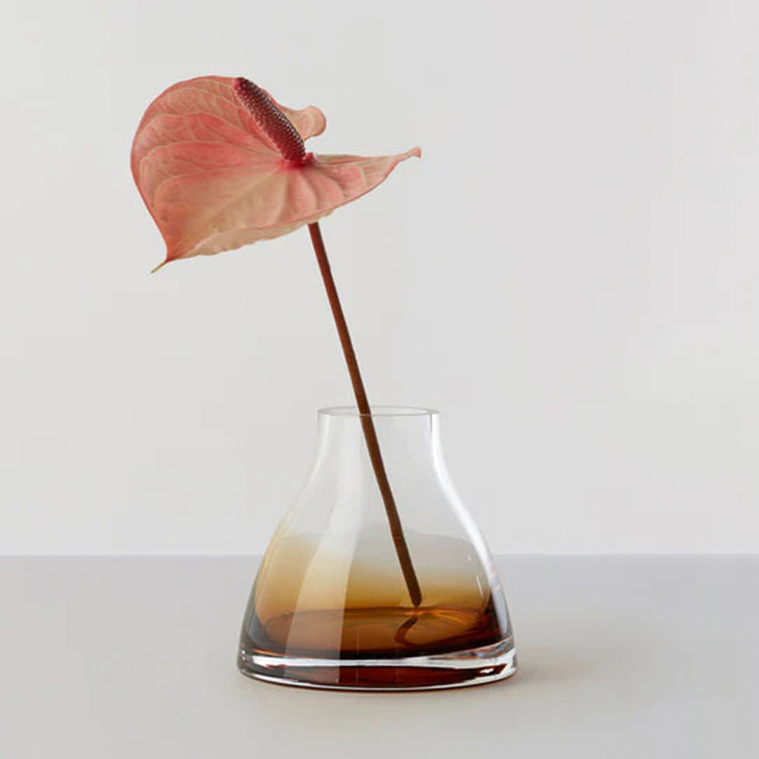 Flower vase No.1 Burnt sienna