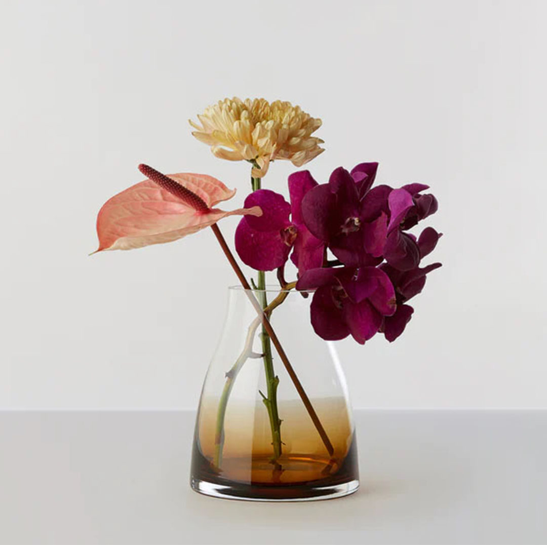 Flower vase No.2 Burnt sienna