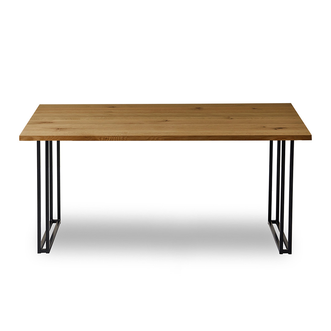 180DT ボートⅢ 角面（スチール脚B） オーク