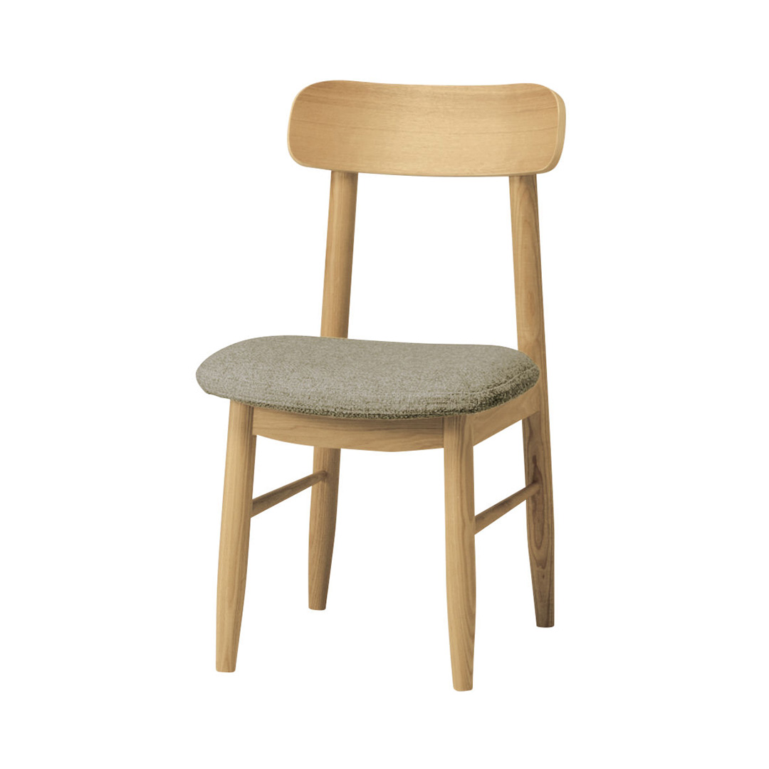 saucer dining chair ベージュ