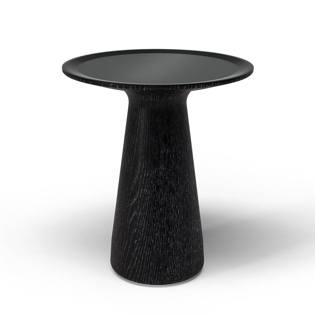 FOSTER 620 テーブル(脚カラー:バーンオーク) マットブラック