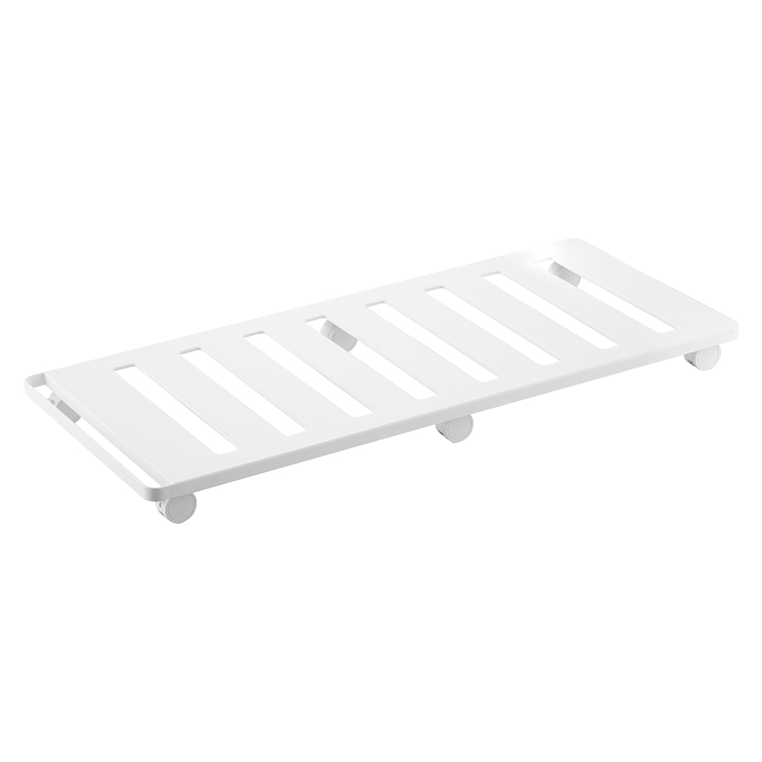押入れ収納ロング台車 タワー ホワイト
