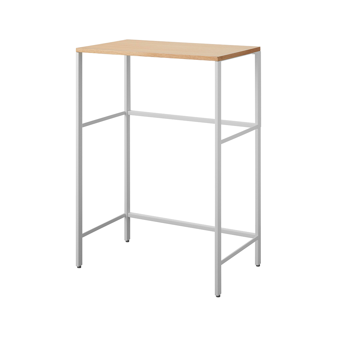 分別ゴミ箱上ラック タワー ホワイト