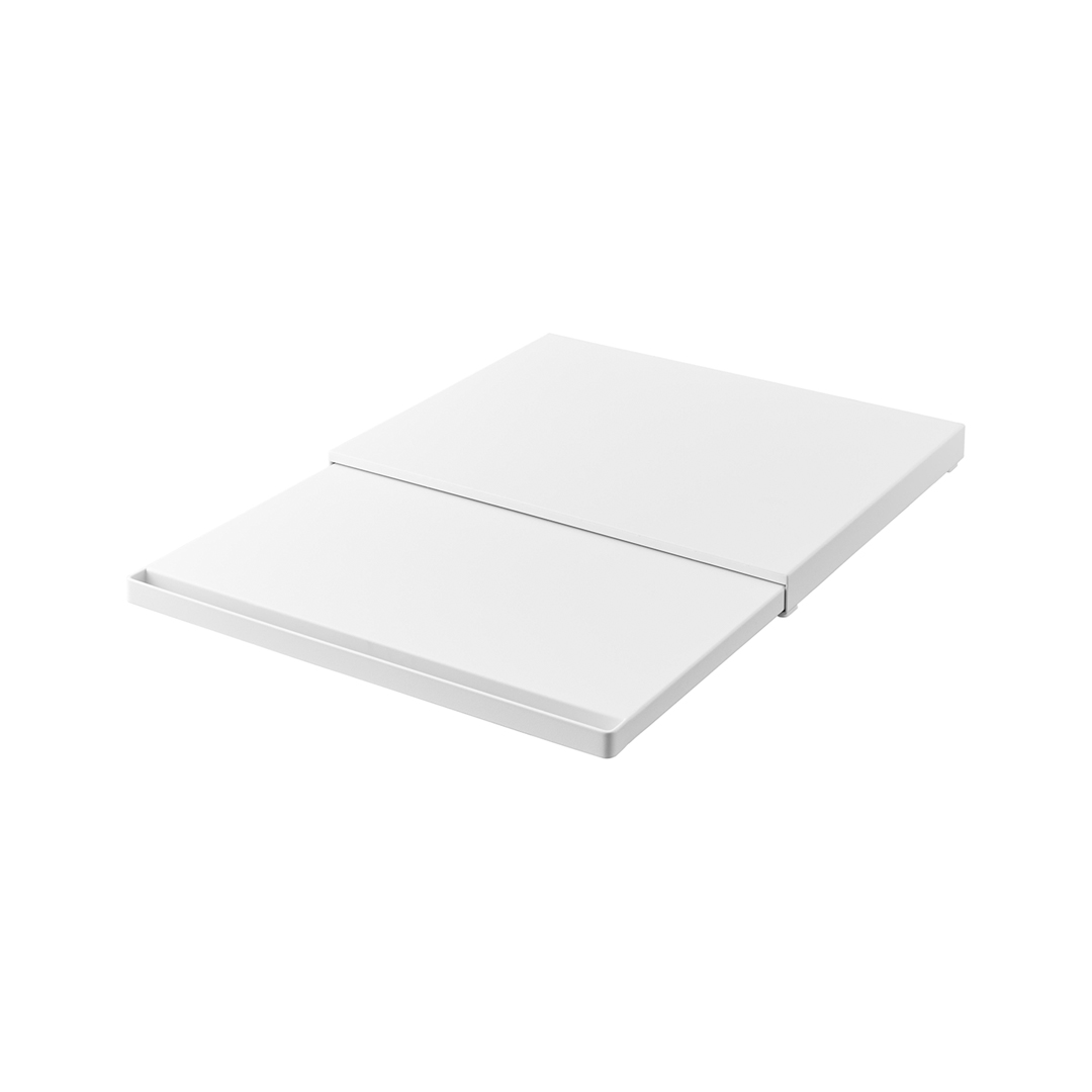 キッチン家電下スライドテーブル タワー ホワイト