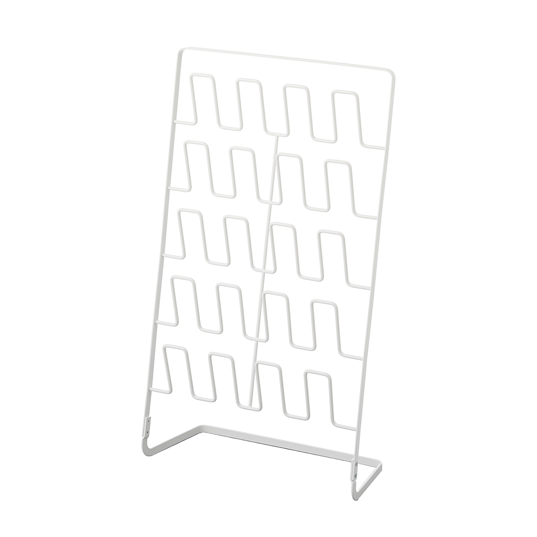 スリッパラック 10足用 ホワイト