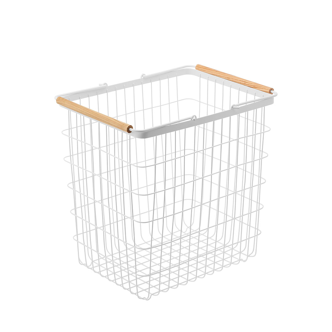 ランドリーバスケット トスカ L ホワイト