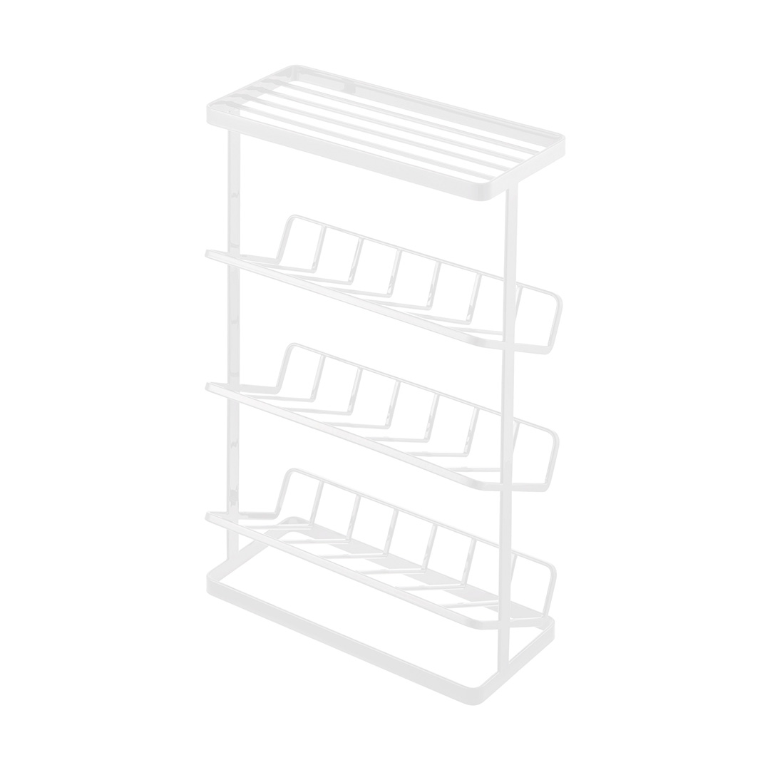 バスボトルラック タワー ホワイト