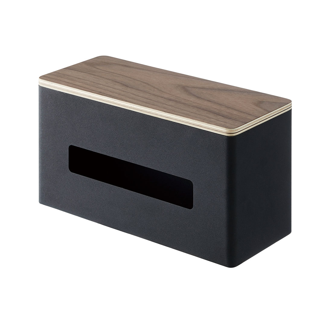 両面ティッシュケース リン ブラウン