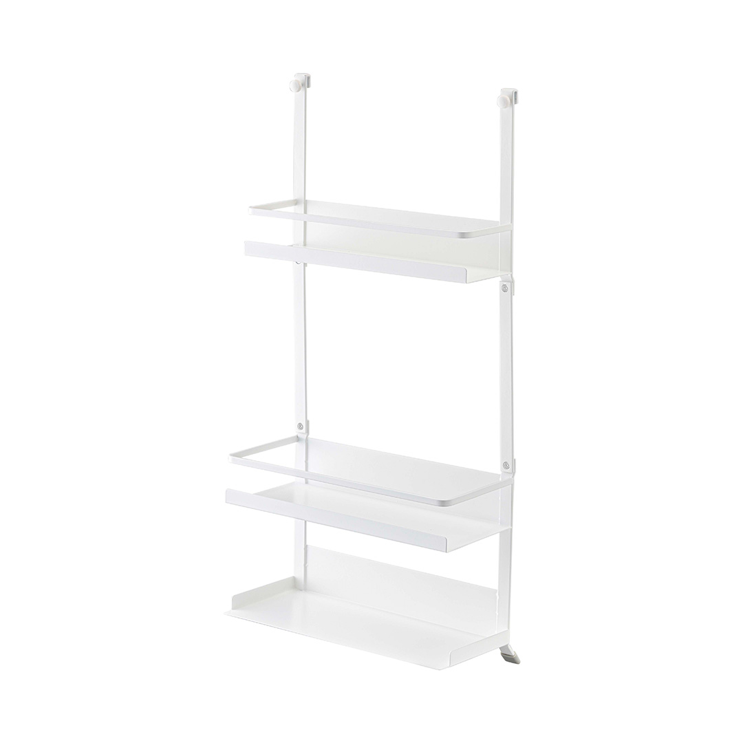 レンジフード調味料ラック プレート 3段 ホワイト