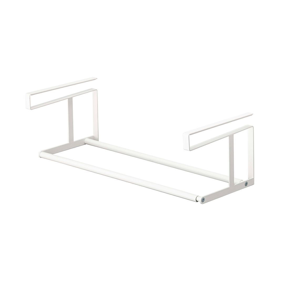 浮かせる伸縮シューズラック タワー ホワイト