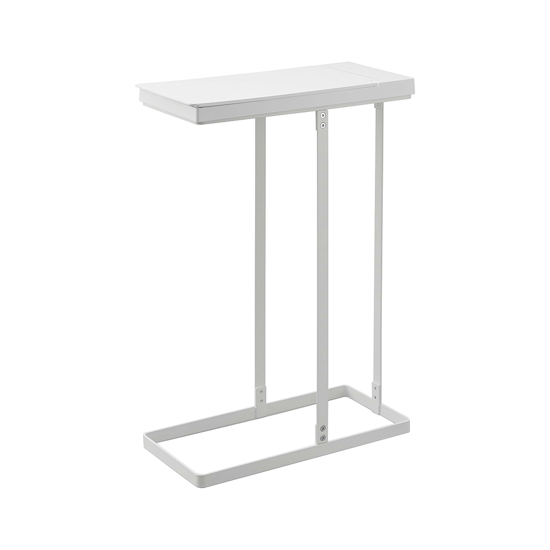 スリム蓋付き分別ゴミ袋ホルダー タワー 45L ホワイト