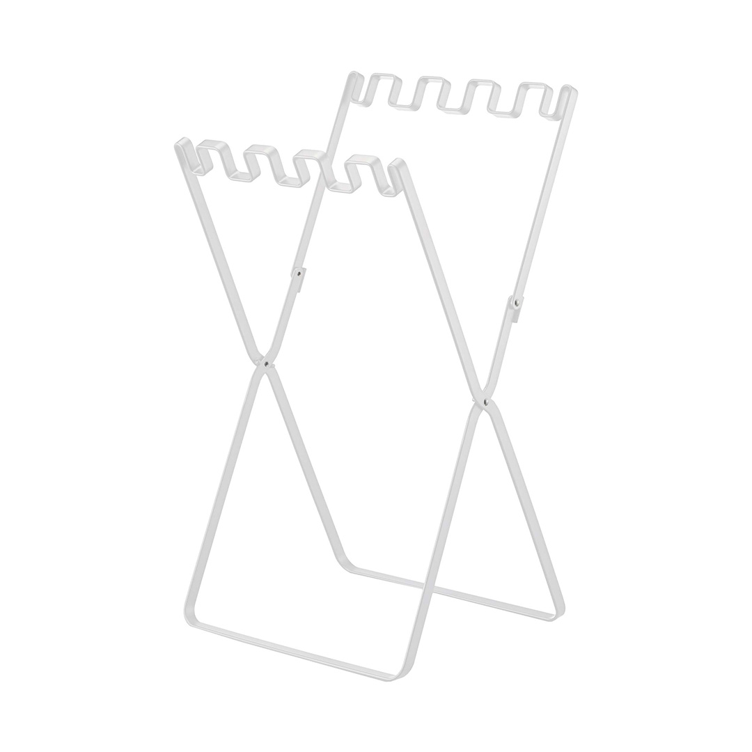 ゴミ袋&レジ袋スタンド タワー ホワイト