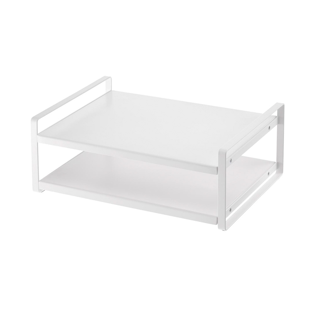 レンジ上ラック タワー ホワイト