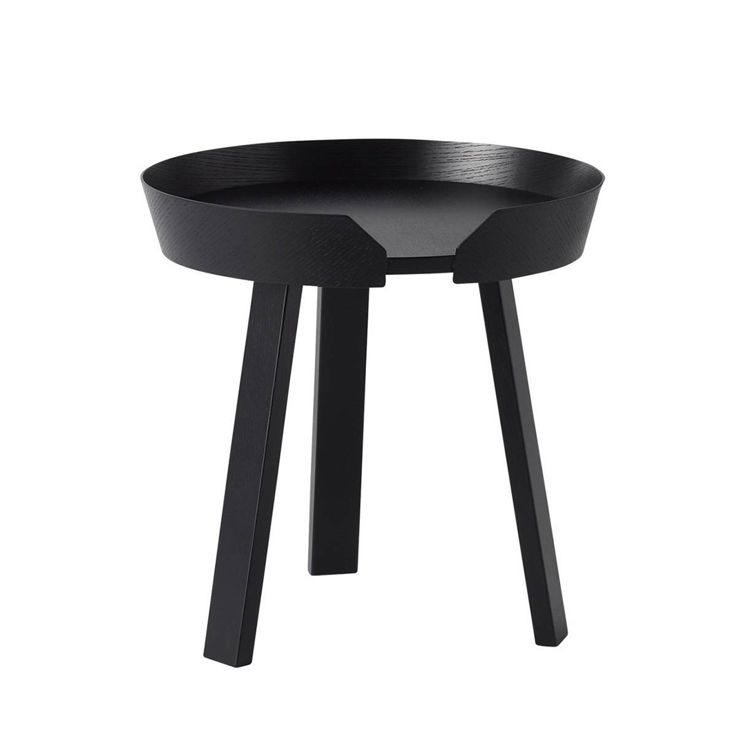 AROUND COFFEE TABLE / SMALL ブラック