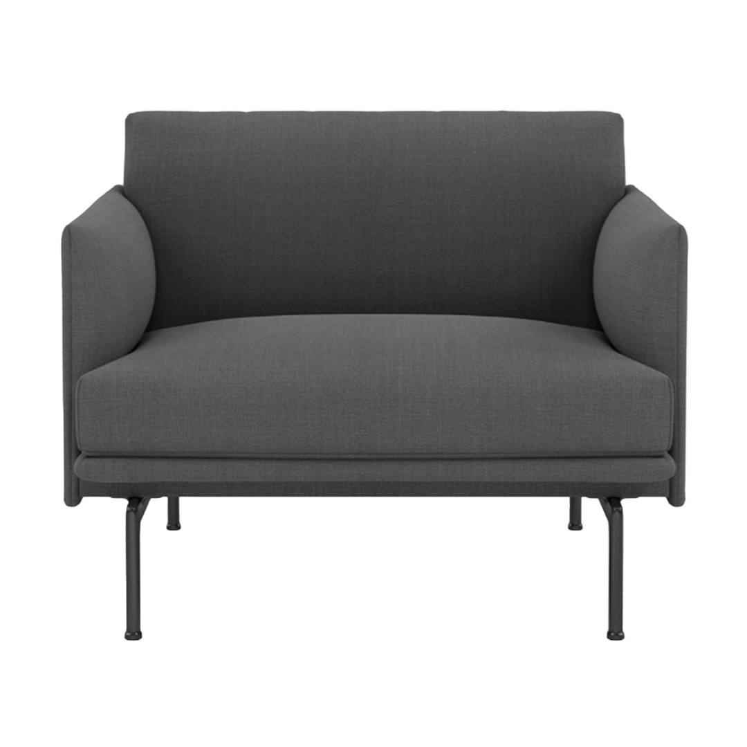 OUTLINE CHAIR（脚カラー：ブラック） リミックス163