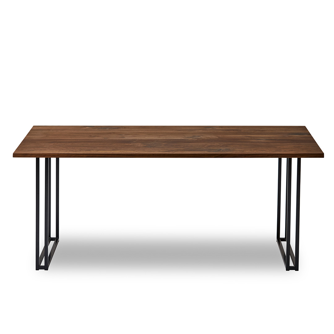 165DT ボートⅢ 角面(スチール脚B) ウォールナット