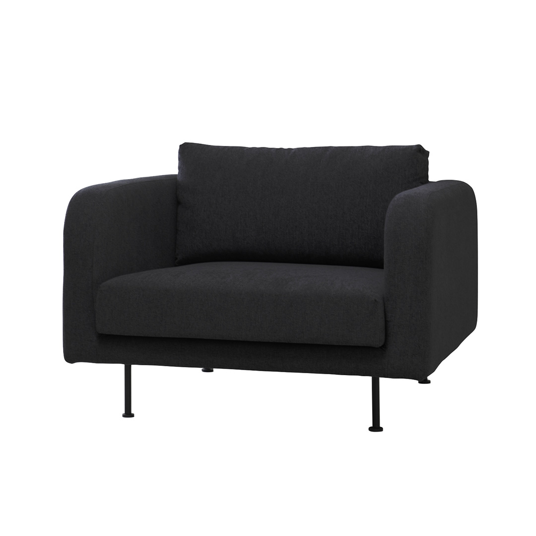 mons sofa 1seater ブラック