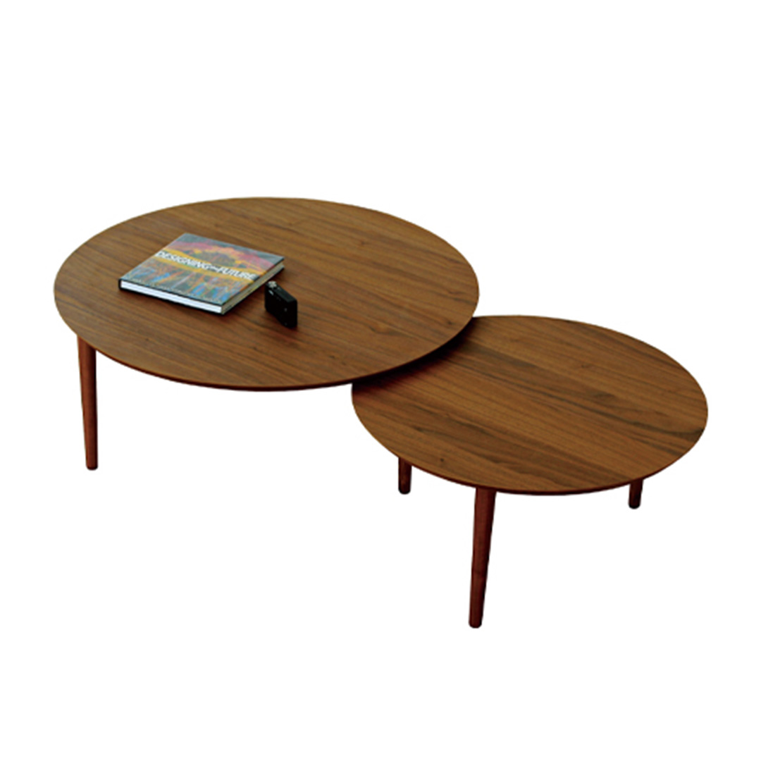 バルーン 90-2リビングテーブル ウォールナット