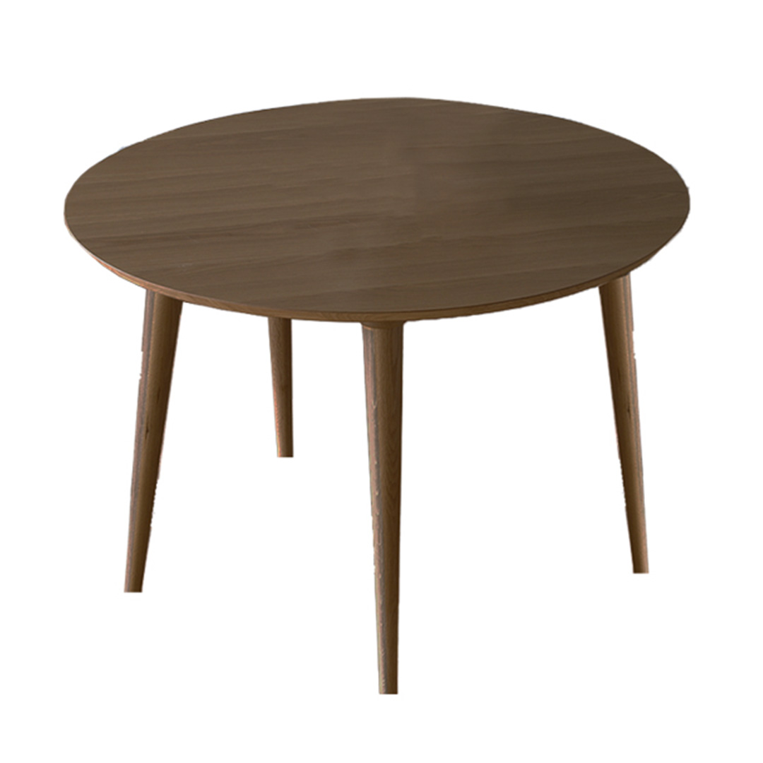 マルーン Φ105ダイニングテーブル ウォールナット