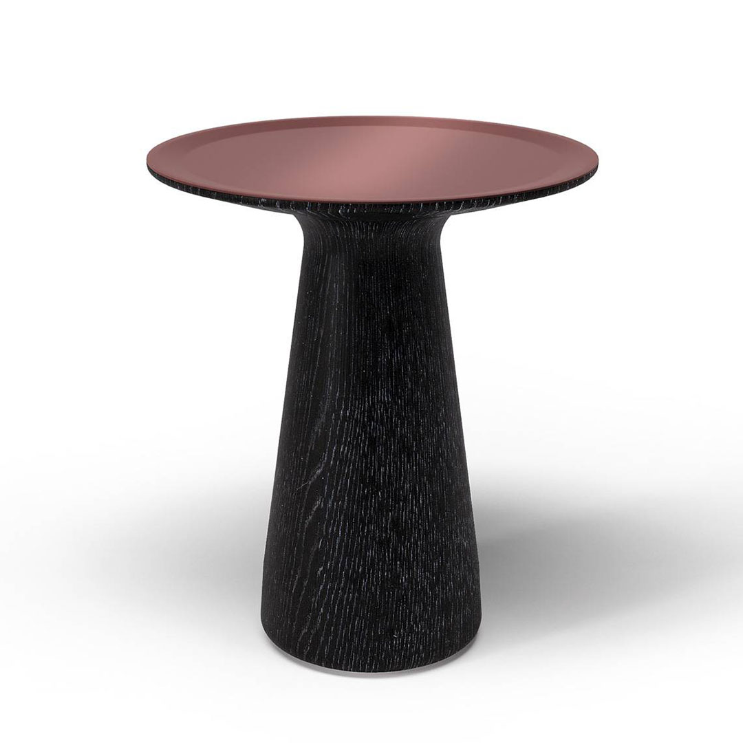 FOSTER 620 テーブル（脚カラー：バーンオーク） マットブロンズ