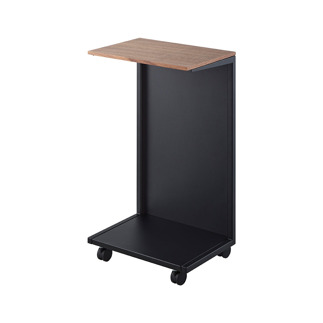 キャスター付き 目隠し布団乾燥機スタンド タワー ブラック