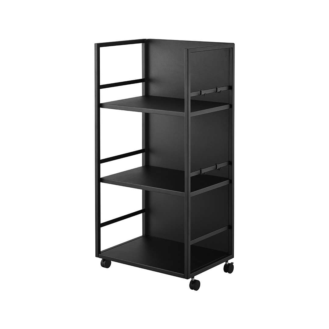 目隠しワゴン タワー Ｌ ブラック