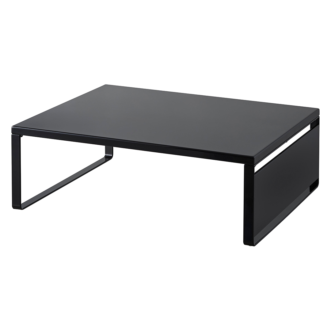 オーブンレンジラック タワー ブラック