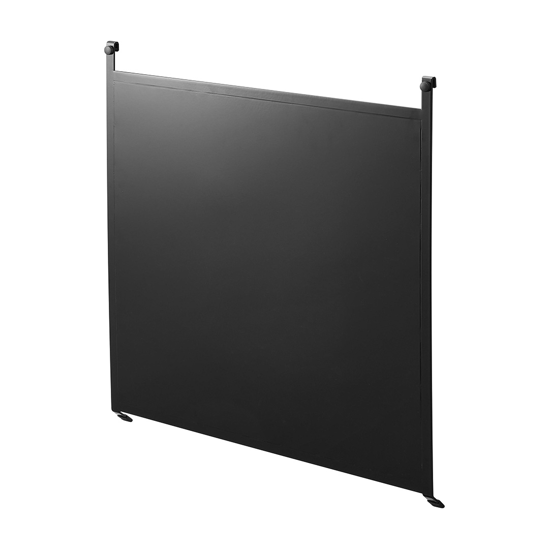 レンジフードスチールパネル タワー ブラック