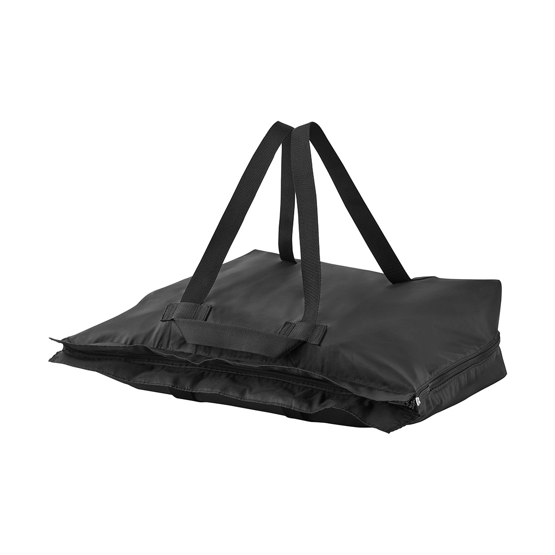 洗える持ち帰り寿司・ピザが入るレジかごかばん タワー ブラック