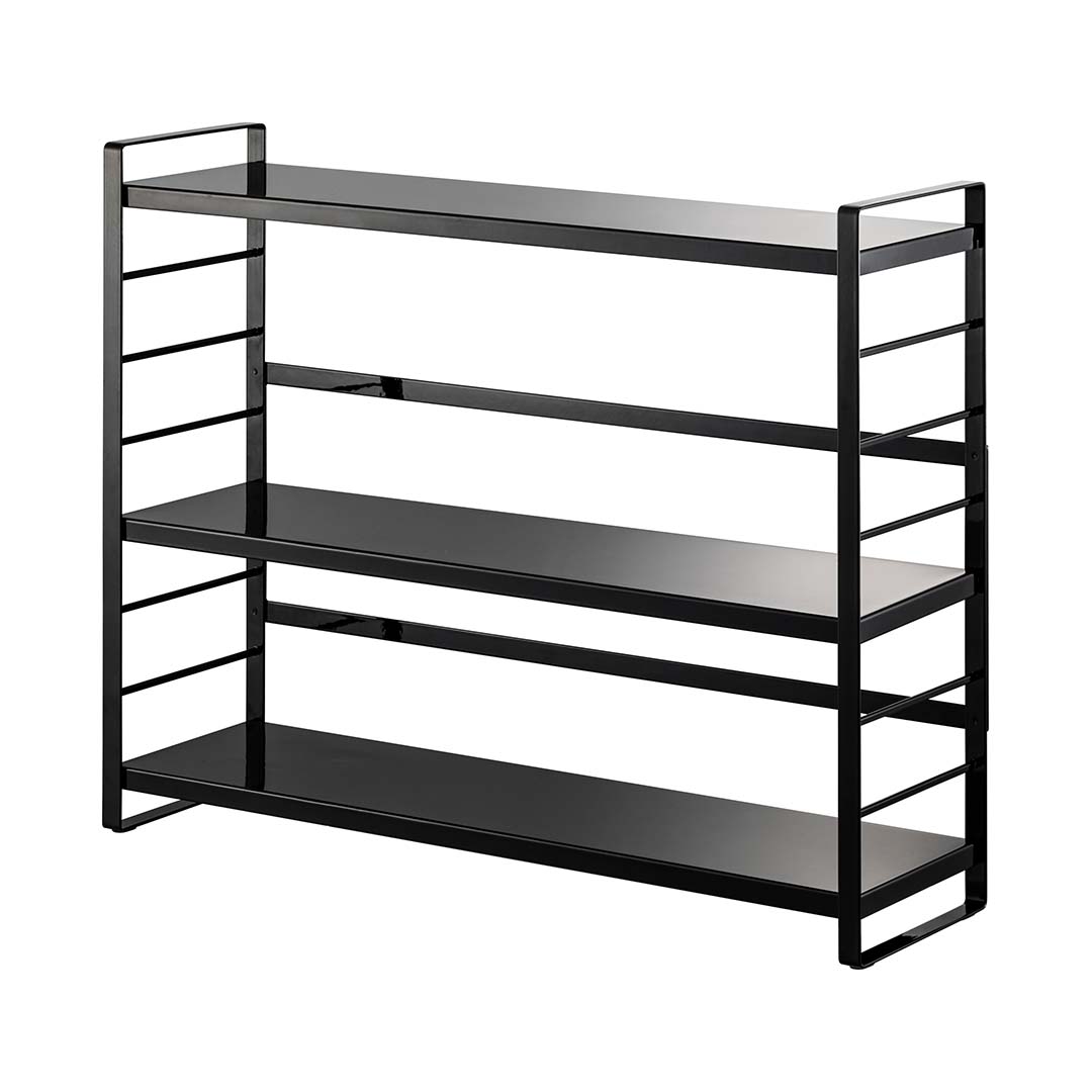 シンク上キッチン収納ラック タワー ブラック