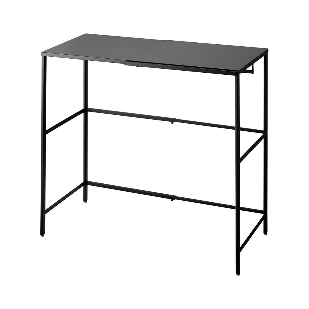 伸縮キャリーケース上ラック タワー ブラック