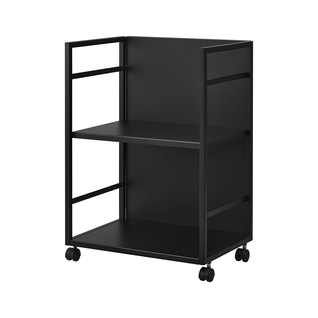 目隠しワゴン タワー ブラック