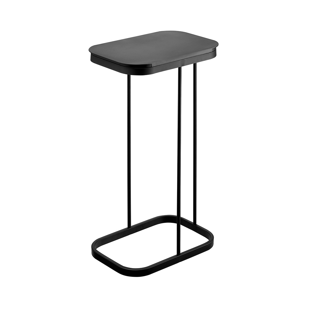 横開き分別ゴミ袋ホルダー ルーチェ ブラック