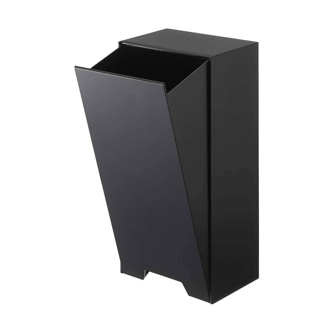 ツーウェイレジ袋ストッカー タワー ブラック