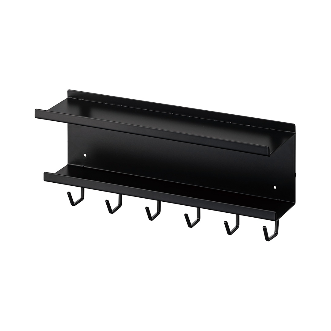 マグネット ケーブル&ルーター収納ラック スマート ブラック