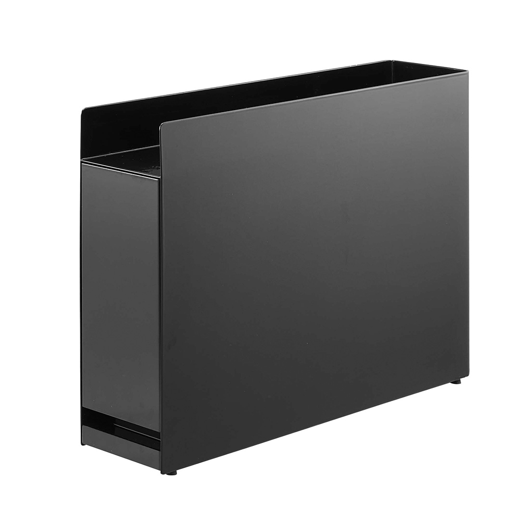 隠せる調味料ラック タワー ブラック