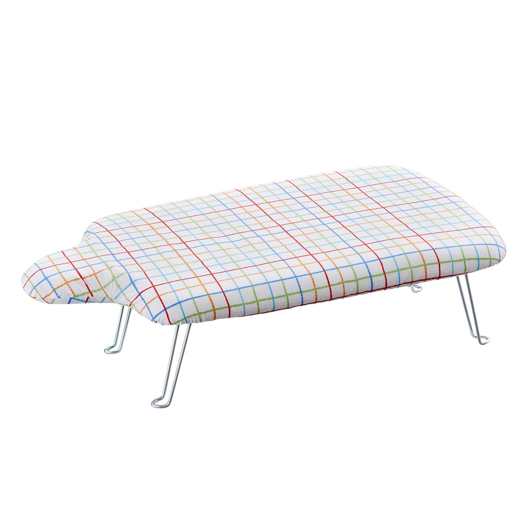 軽量人体型アイロン台 フック付き レインボー