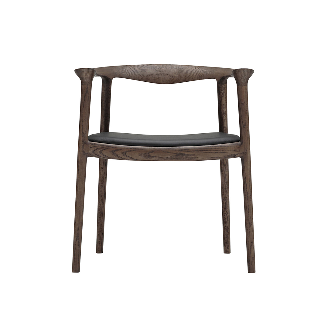 LIGHT CHAIR ダークブラウン-R2