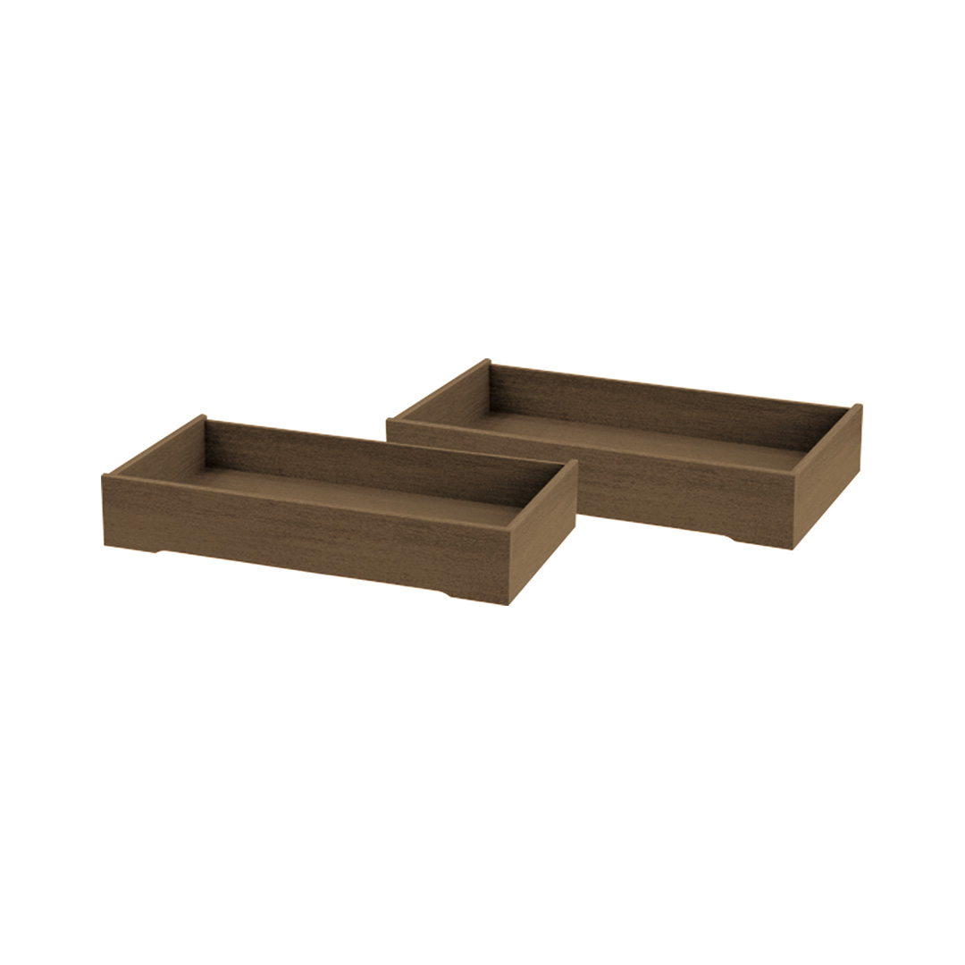 No.5000キャスター付引出 カフェオーク