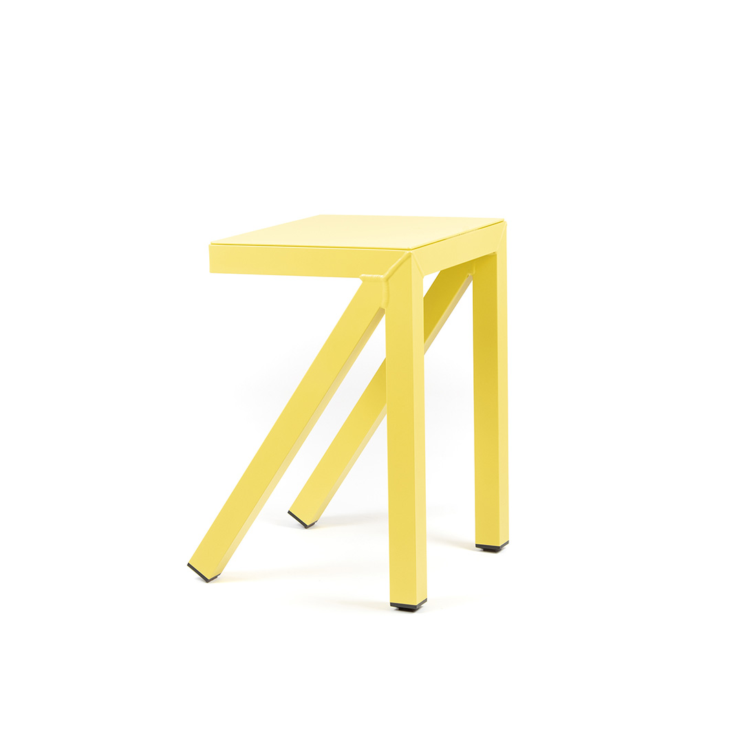 Bureaurama stool SH50 蛍光イエロー