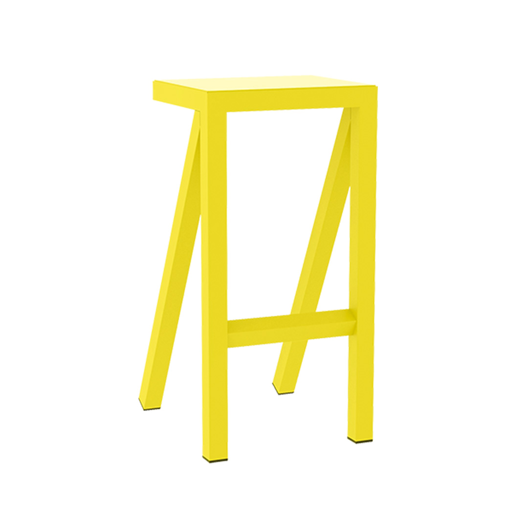 Bureaurama stool SH74 蛍光イエロー