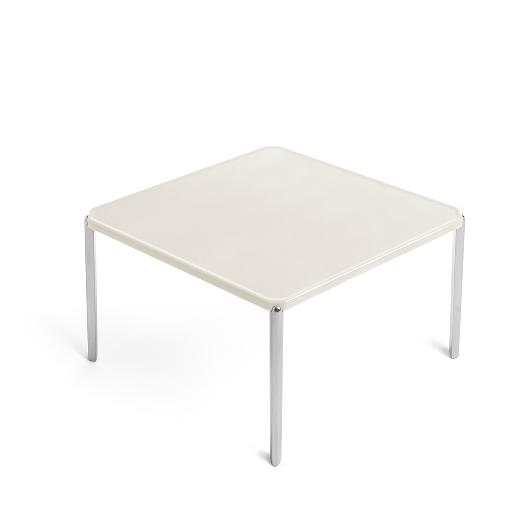 Tambour Concrete 菱形（脚カラー：ポリッシュ） ホワイト