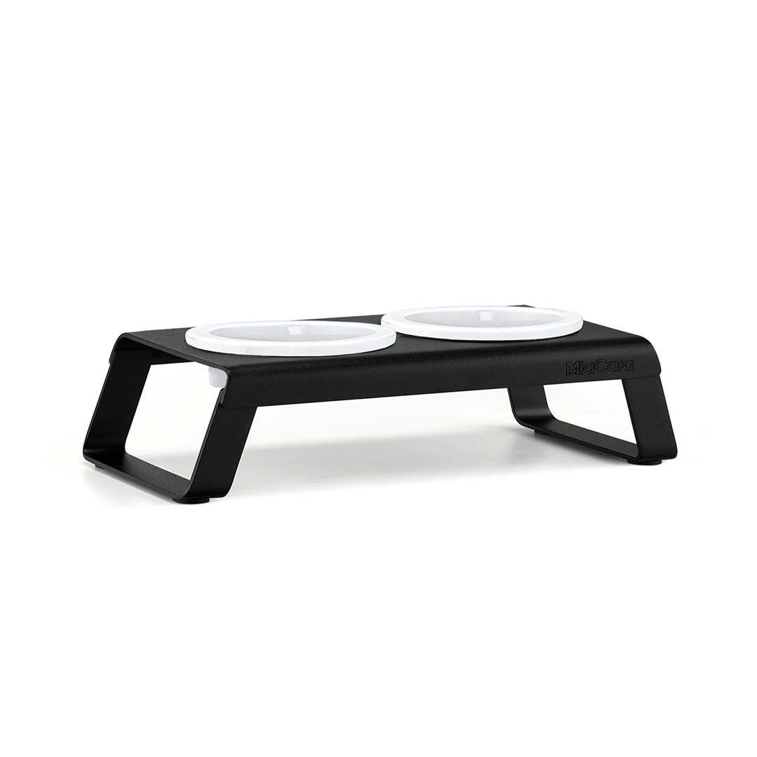 Desco Cat Feeder S Black