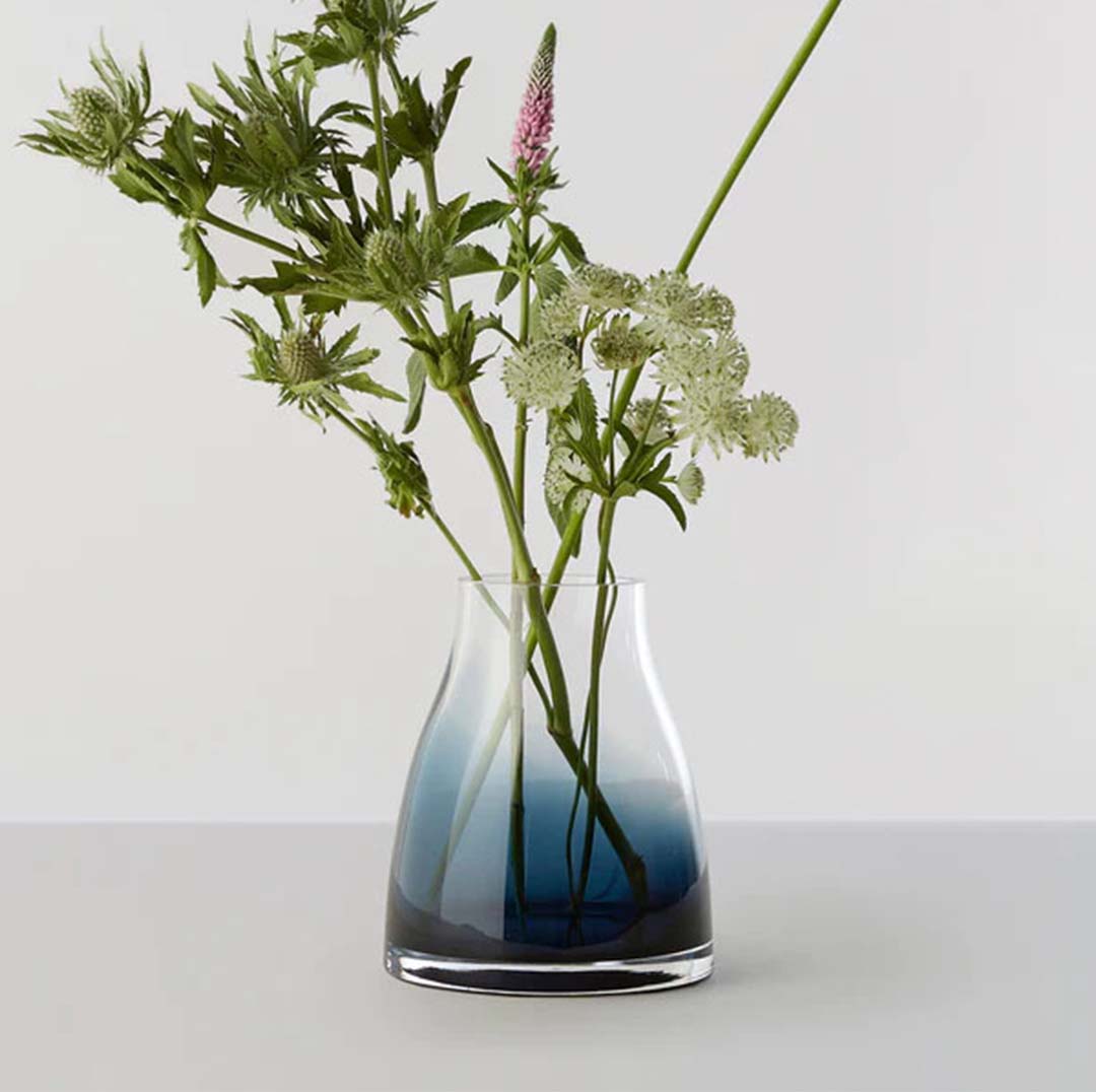 Flower vase No.2 Indigo blue