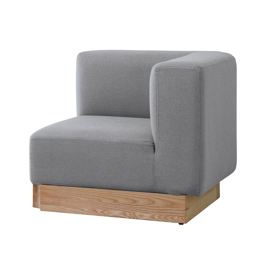 way.unit sofa corner グレー