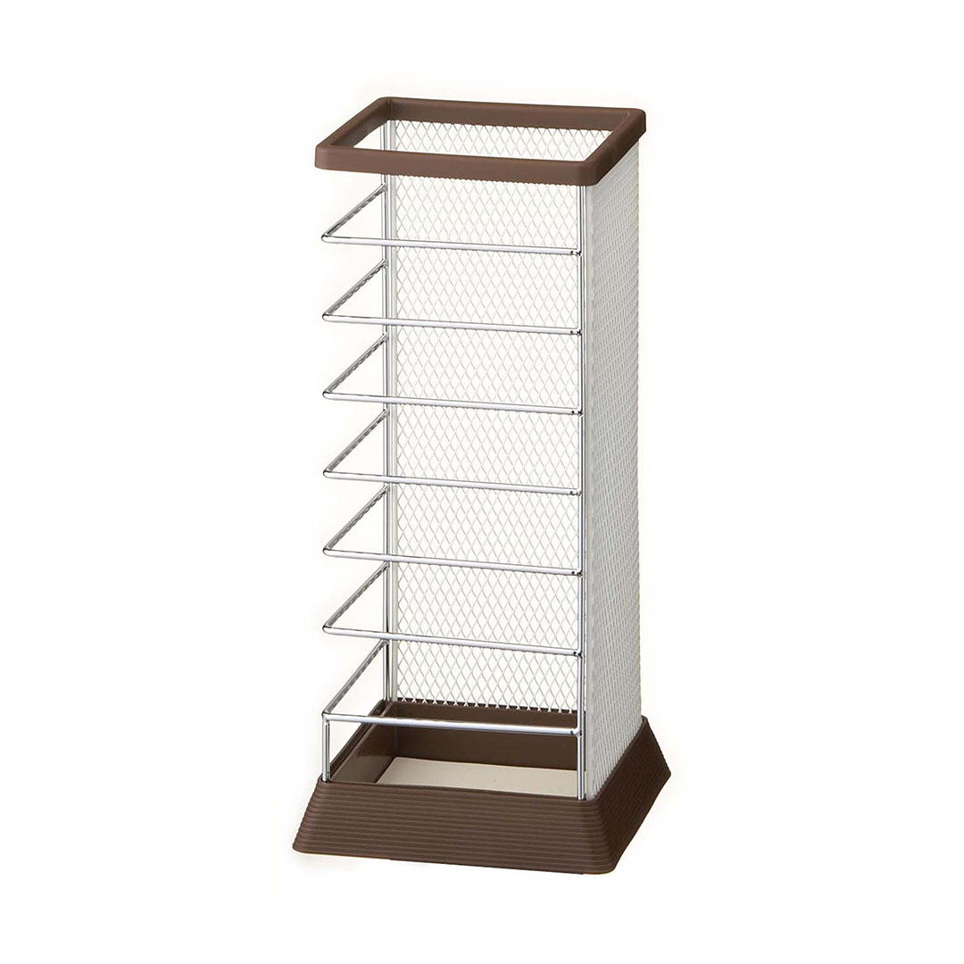 カサタテ Xチェンジ 角型 ブラウン