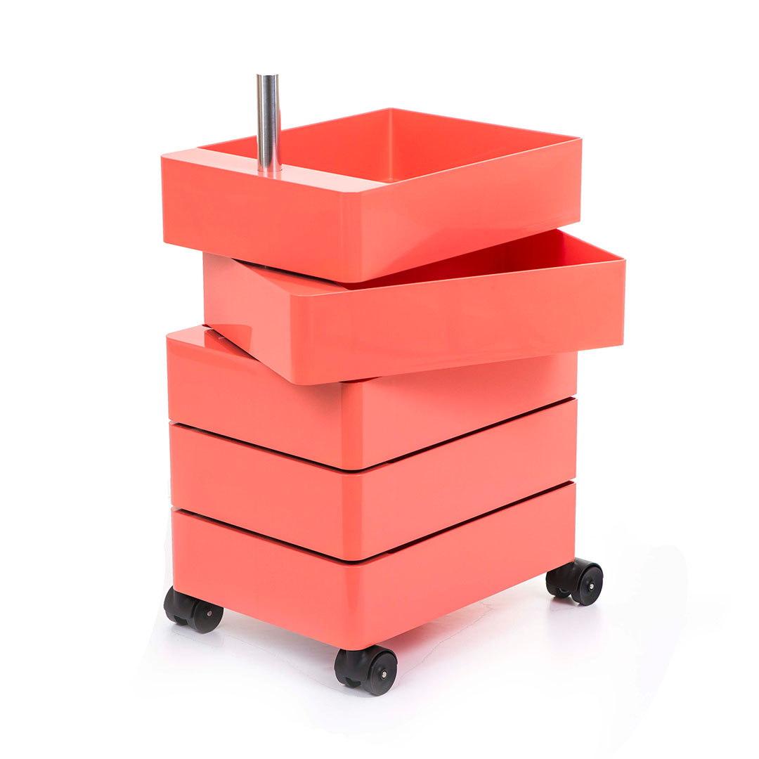 360° Container 5段 ピンク