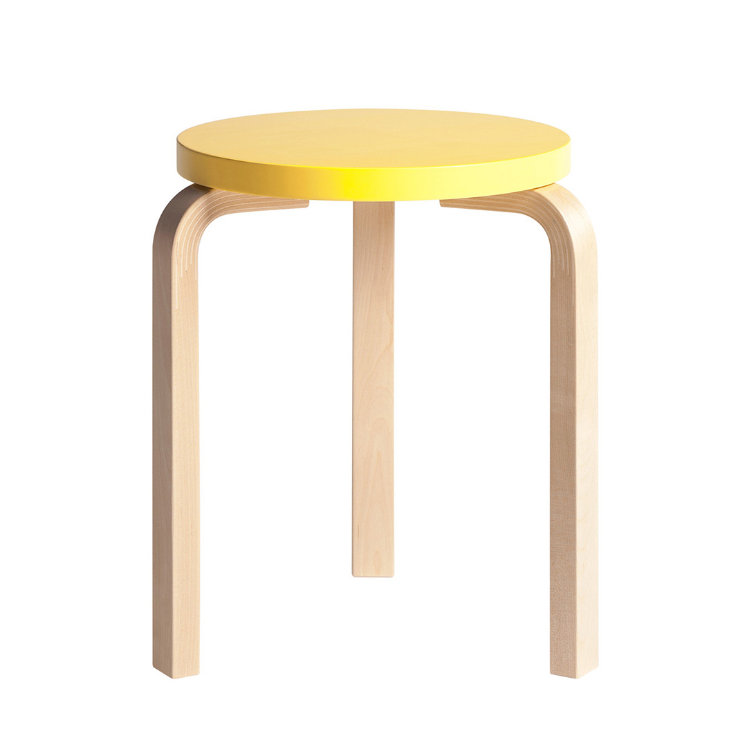 スツール 60 イエローラッカー