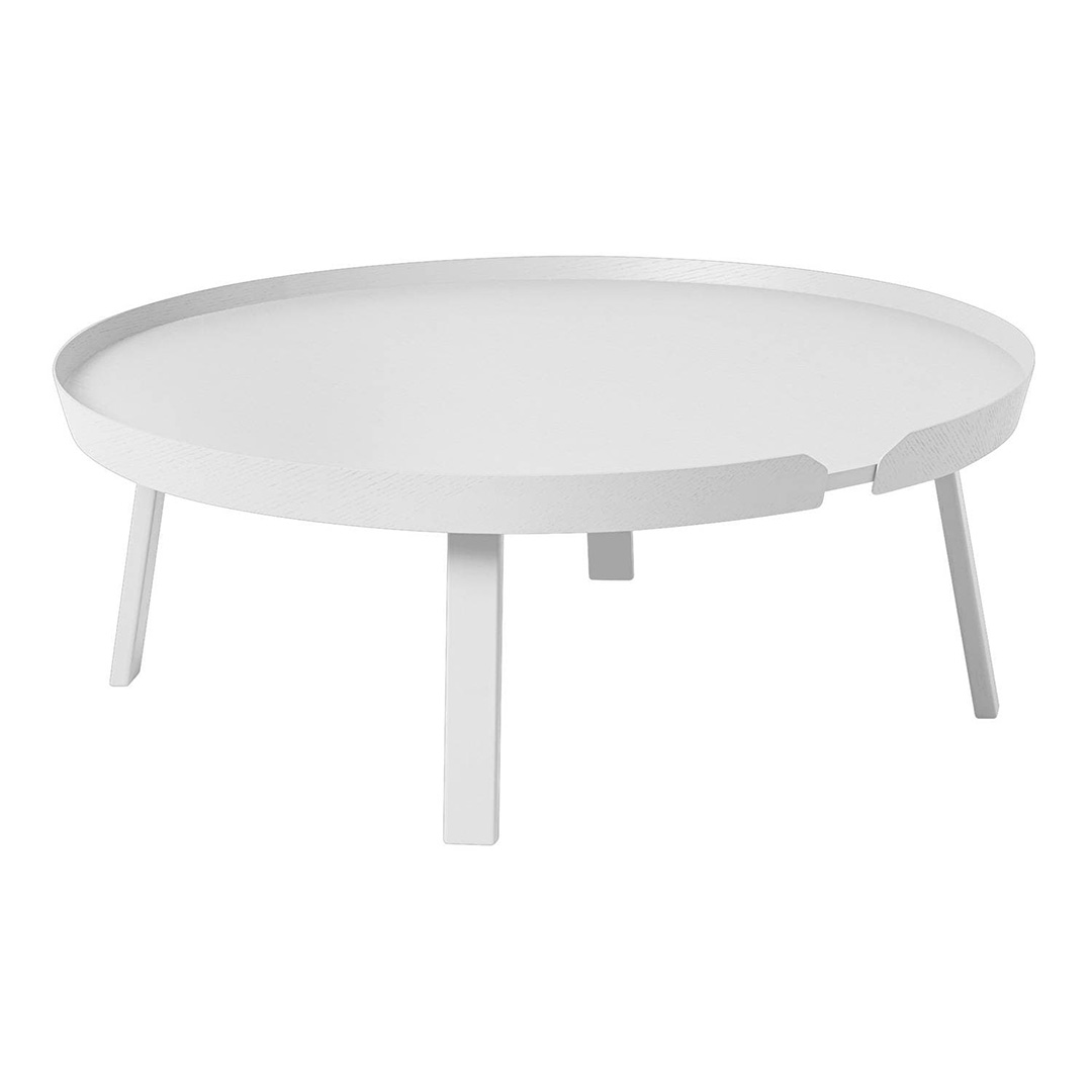 AROUND COFFEE TABLE / EXTRA LARGE Φ95 ホワイト